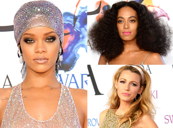 Rihanna, Solange, Blake Lively, CFDA Rihanna, Solange, Blake Lively, CFDA